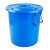 HUICAI大桶/大塑料桶高48.5*直径48.5cm（蓝色加厚）