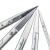 佑工信 实验用剪刀 手术剪刀 不锈钢实验室剪 直尖 弯尖 单位：组 手术弯尖12.5cm（5个） 