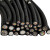 RONGLAN拖链屏蔽线TRVVP10 12 14 16芯高速传输伺服电机编码器抗干扰电缆 TRVVP12芯1.5平方 黑色 一米