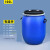 法兰桶30kg加厚大口密封废液桶泔水桶100升耐摔铁箍桶200升 100L