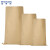 稳斯坦 WST109 纸塑复合袋 编织防潮防水袋 加厚牛皮纸袋 化工水泥袋  60*110（10个）