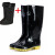 XMSJ定制特种工矿雨鞋/耐酸耐碱耐油雨鞋/耐用型雨鞋工地雨鞋防水胶鞋雨靴 906长筒加棉 39