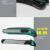 Takama  手动工具美工刀 93428 橡塑柄推钮美工刀 壁纸刀 18mm