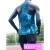 马拉松竞速运动背心男田径训练比赛速干轻薄透气健身跑步服装 炫彩蓝 (经典男款) M