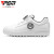 PGM 儿童高尔夫球鞋 新款 青少年鞋子 旋钮鞋带 运动透气防滑防水 XZ254-白色 34码
