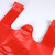 万乐达红色塑料袋加厚一次性垃圾袋水果蔬菜手提收纳袋超市购物袋方便袋 红色普厚100个 宽18*高29cm
