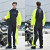 英玛仕（ENGMARSS）088 雨衣雨裤长款全身防暴雨摩托车电动车骑行连体套装雨衣 连体-荧光绿 M（155-165）