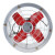 金羚（JINLING）工业排气扇轴流风机排风扇窗式排气扇大功率换气扇10寸 FAC-25Y（带网）