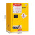 和崟 安全柜防爆柜 12加仑黄色可燃液体存储柜 危化品储存柜化学药品柜试剂柜