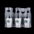 庄太太【单杯30cm 750ml5丝】一次性单杯透明塑料手提袋100个/包可定制ZTT-9248B