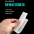 贝傅特 白色硅胶方条 防水耐高温密封条耐磨橡胶实心方形扁条 8*8mm（五米价） 