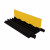 Checkers YJ3-225-YB 三槽重型线缆保护带, 黑黄色