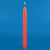 弘煜家庭用停电应急照明普通白色蜡烛无烟除味长杆细条形老式供佛红腊 红色30支 直径1.5cm长18cm