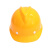 天安（TIAN AN)玻璃钢安全帽TA-7B 工程建筑电力施工业安全头盔施工人员职工安全头盔 车间配置安全头盔 黄色
