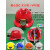 山头林村带灯的安全帽带灯头盔充电工地帽矿工帽龙安全帽灯LED头盔灯 C-X2灯+欧式红帽+充电器