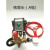 上海熊猫55/58型商用洗车机泵头配件高压清洗机220V机头水泵总成 裸红泵头(不送皮带轮及配件)