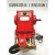 定制适用上海55/58型商用洗车机泵头配件高压清洗机220V机头水泵 裸红泵头(不送皮带轮及配件)