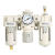 气动油水分离器三联件2000-02减压AC3000-03自动排水过滤AC4000-0 AC200002D(自动排水)