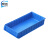 奈运 分隔式零件盒塑料盒分格盒元件盒 中3号500*235*90mm蓝色五金螺丝配件仓储物料过滤盒