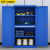 天旦重型工具柜TD-J1081储物柜零件整理柜收纳铁皮柜单抽三层板蓝色