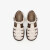 百思图夏商场同款松糕厚底猪笼鞋罗马凉鞋女单鞋MB055BH2 米色 37