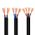 仁达 电线电缆三芯橡套线YZ 3*6平方铜芯橡胶线户外防水软芯电源线 100米