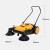 斯铂格 工业扫地机 55L手推式无动力吸尘器车间仓库清扫车商场清洁车BGK-3 黄色1050型标准款
