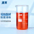 湘玻 高型玻璃烧杯高硼硅料耐高温加厚带刻度 化学实验室用品 100mL 高型烧杯