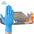 英科医疗 一次性手套 乳胶手套橡胶食品清洁卫生劳保手套 英科合成手套 蓝色100只 XL码