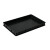 方盘黑色物料盒零件工具元件盒塑料周转箱塑胶托盘浅盘胶盘 9号方盘外尺寸: 282*192*26mm