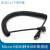 HDMI转标准HDMI弹簧伸缩高清数据线A7S2 A7M3 A7R3监视器单反相机 Micro HDMI接口右弯款 1米