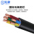 沈津 ZR-VV-0.6/1KV-3*70+2*35mm² 国标铜芯阻燃电力电缆 1米