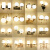 定制FSL佛山照明旗舰阳台照明壁灯墙壁现代简约客厅精品卧室 卡其色 77-1金+暖光