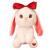 桑菽芭比小白兔毛绒玩具布娃娃抱着睡觉公仔送儿童生日礼物 白色芭比兔 45厘米