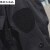 黑色保安服短袖套装夏季工作服长袖春秋冬装耐磨帽制服 夏短袖上衣+裤子(送标志) 175-XL
