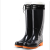 制耐（ZHINAI） 高筒水靴防滑耐磨工业雨靴pvc塑胶水鞋防寒保暖套脚雨鞋 YX21020344