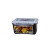 泡菜保鲜盒塑料水果大容量密封盒腌辣白菜盒冰箱冷藏 2.6L+剪刀+夹子
