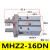 气动手指气缸HFZ/MHZ2-10d16d20d25d32d140d2dn平行开闭气爪 MHZ2-16DN (反装)
