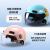现货3C认证儿童电动车头盔男女孩摩托车帽透气防晒电瓶车小孩头盔 儿童3C102紫色 PC透明镜片