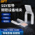 贝傅特 设备线夹 电力金具双导线铝SSY钎焊压缩型过渡线夹 SSY-630/200(150X150)
