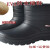 3517 加绒保暖EVA防水棉鞋一体成型高筒帮加绒男士雪地靴雨鞋泡沫 1801高筒防水棉-抽绳款 42