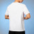 耐克（NIKE） 短袖t恤男装夏季新款运动轻质透气舒适训练宽松圆领半袖上衣 AR4999-100 /经典白 S