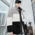 已末天成羽绒服男士潮牌男装2020年冬季韩版面包服纯色加厚保暖皮衣外套立领短款 CX-1黑色（双面穿） XL
