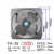 圆形排气扇工业排气扇强力通风换气扇220V养殖场排风扇大功率 FA-60024寸圆网