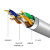 麦森特（MAXCENT）超五类网线CAT5e百兆屏蔽双绞连接线工程成品网络跳线5米MC5-5P