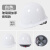 鹿色玻璃钢安全帽工地男施工建筑工程国标加厚透气领导头盔印字 玻璃钢加厚款按钮白色