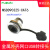 定制适用金属外壳网口USB转接头母母对插25mm开孔MSDD90325-CAT6 USB2.0 MSDD90341F-2.0AA USB2.0黑色