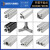 智恩欧标2080新款工业铝合金2080雕刻机面板花管型材20*80铝材CH