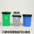 大号厨房圆形垃圾桶工业物业环卫商用塑料桶水桶100L160L280L带盖 280升蓝色6373厘米