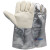 安百利 耐高温手套350度 铝箔隔热防烫冶金手套 36厘米ABL-S533